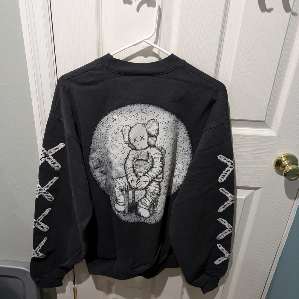 KAWS X Kid Cudi Large Moon Man Crewneck. Brand New. Never Worn.